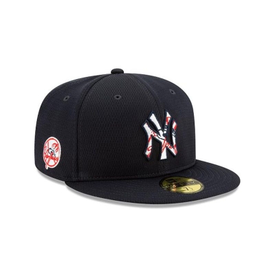 Sapca New Era New York Yankees MLB 2021 Spring Training 59FIFTY Fitted - Albastri